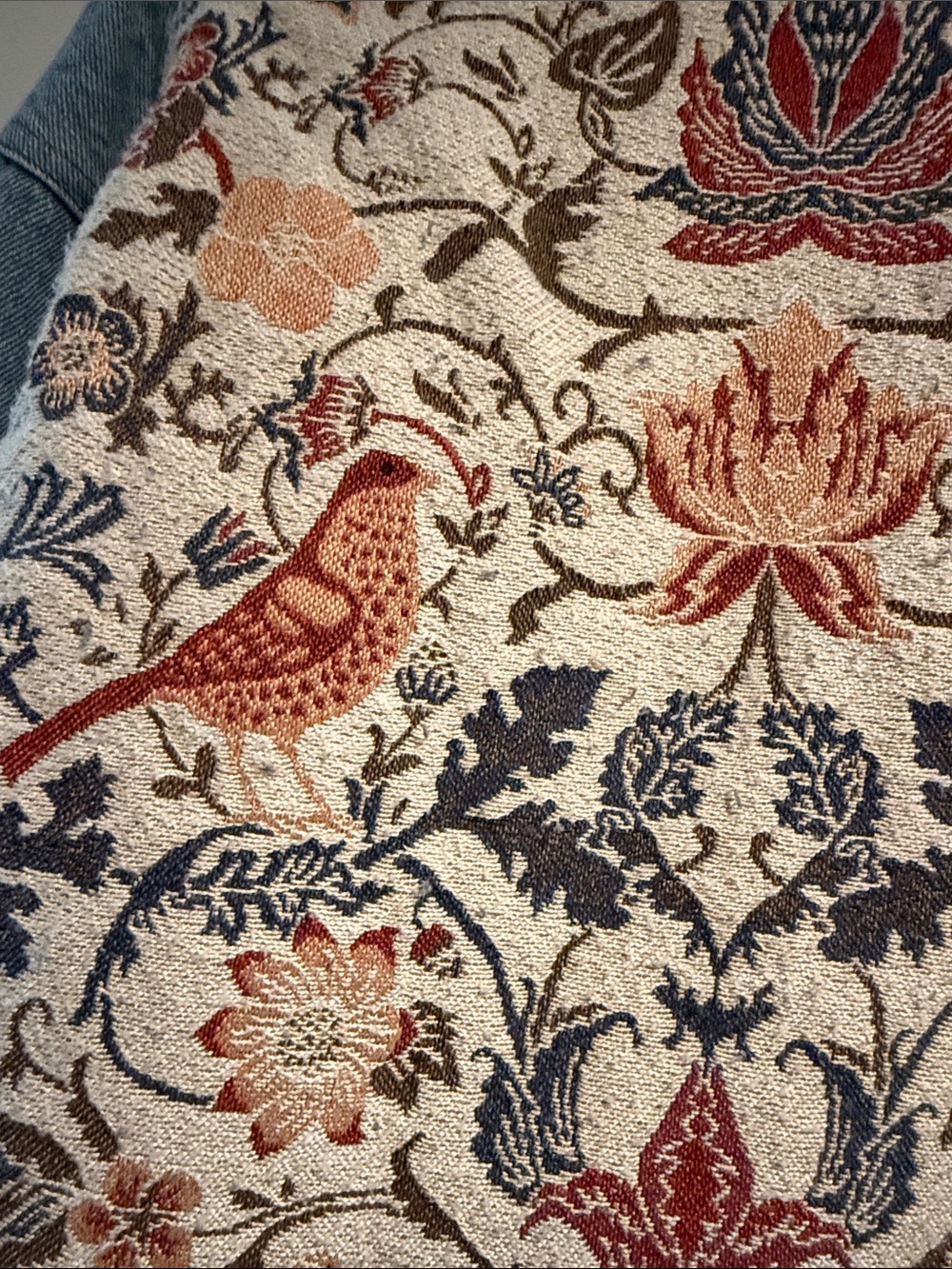 Fate Light Blue Denim/tapestry Jacket - Picture 5 of 5